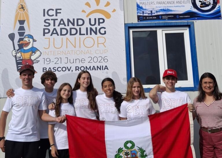 Seis jóvenes peruanos competirán en la Copa Internacional ICF SUP Junior 2026 en Rumania