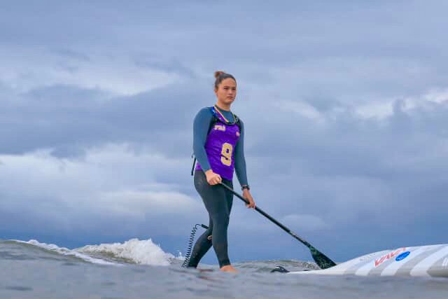 Rebeka Brehmer Klotz, la junior Brasilera de 17 años que brilló en la carrera técnica del Aloha Spirit